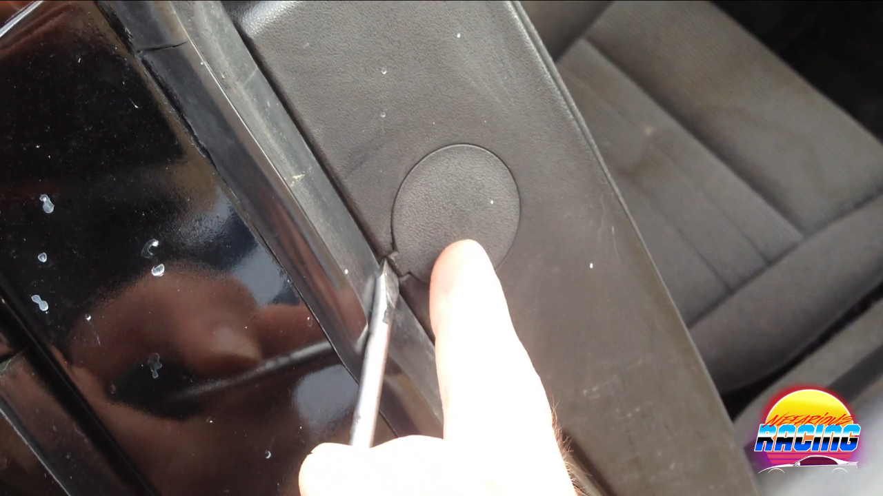 Removing Nissan 300zx door cards