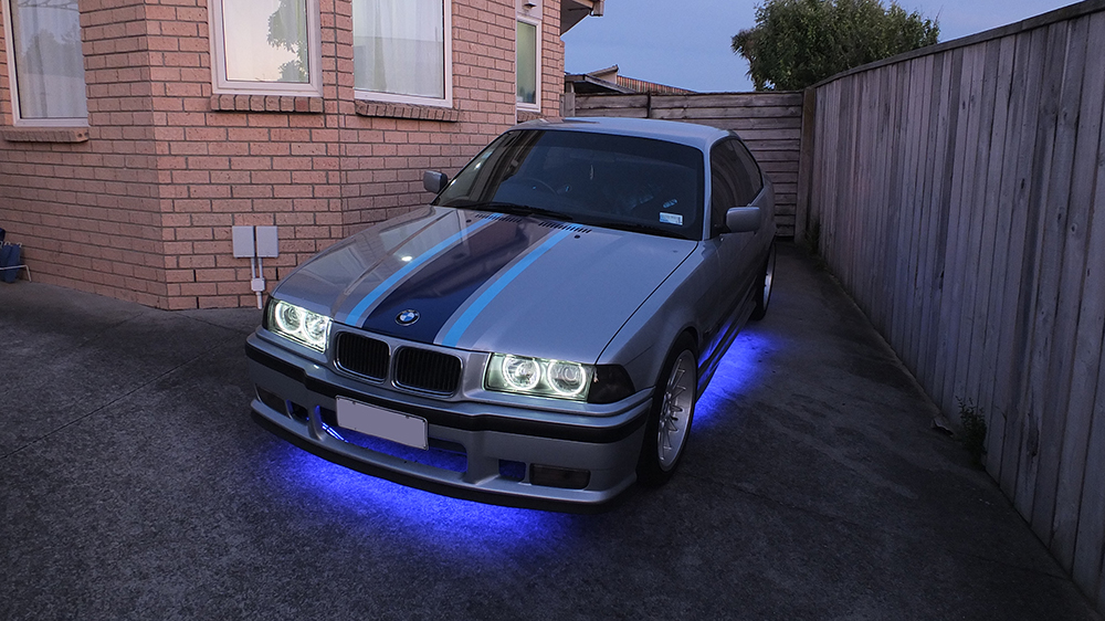 BMW E36 Neons