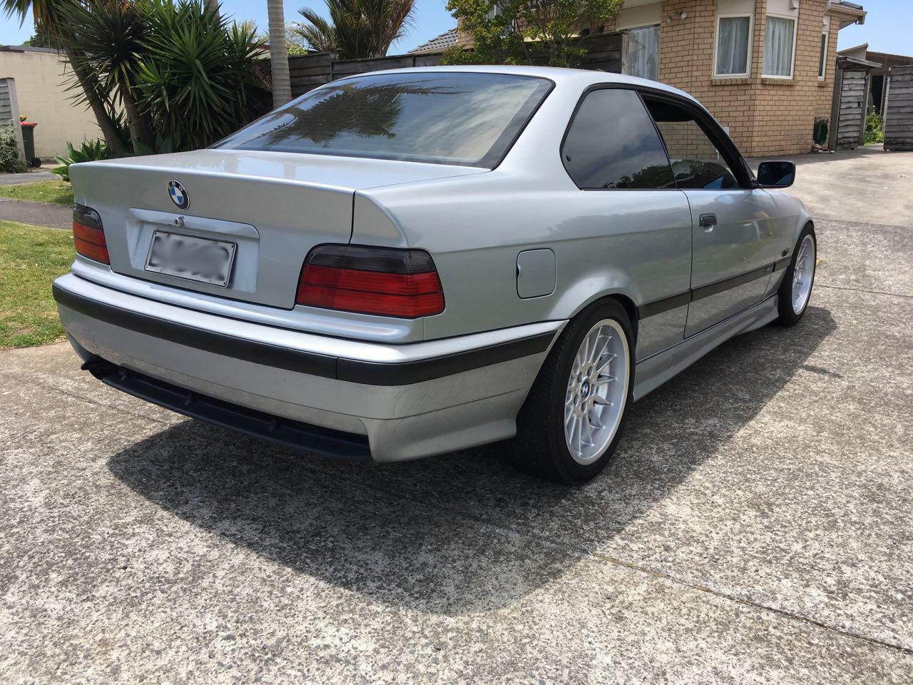 BMW E36 328i With New Wheels And Additions