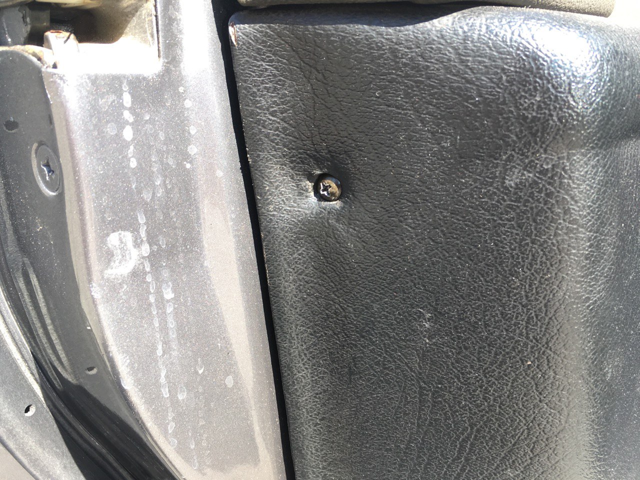 Honda Civic EF & CRX Door Card Screw Location