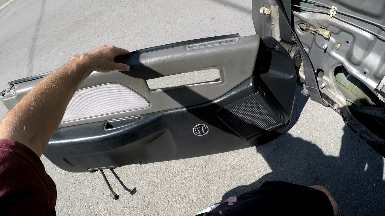 Honda Civic EF & CRX door card removal