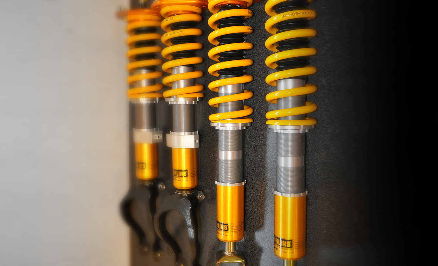 A good quality set of coilovers