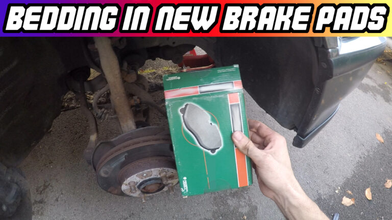 How to bed in new brake pads