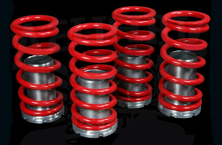 Universal coilover sleeve and spring kit