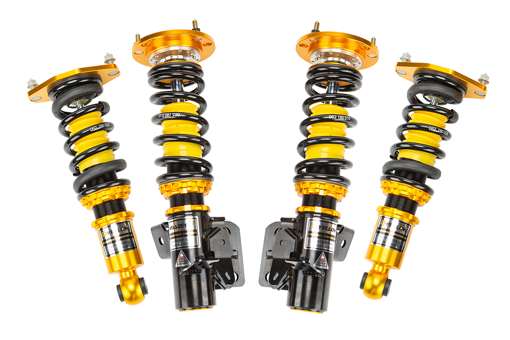 Yellow speed coilovers