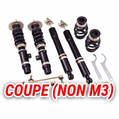 BMW E46 Coupe BC Racing BR Series Coilovers