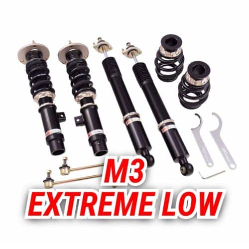 BMW E46 M3 BC Racing BR Series Extreme Low Coilovers