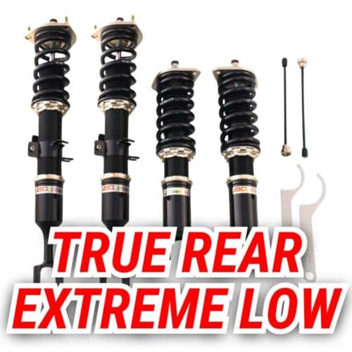 BC Racing BR Series True Rear Extreme Low coilovers for Nissan 350Z