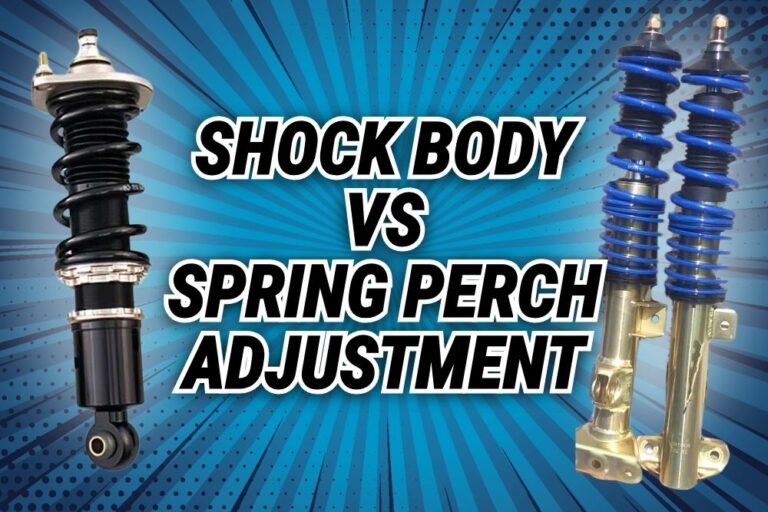 Shock body vs spring perch coilover adjustment